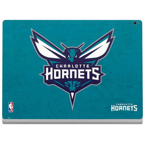 NBA Charlotte Hornets Distressed Surface Book 2 15in Skin